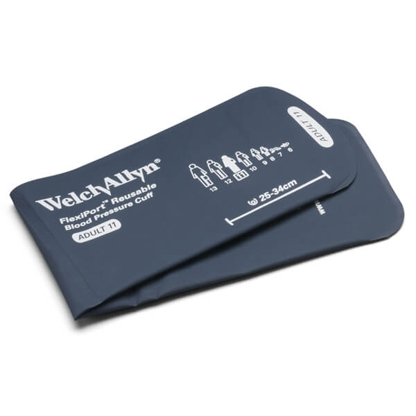 Welch Allyn FlexiPort Reusable Sphyg Cuff, Size: Adult, REUSE-11