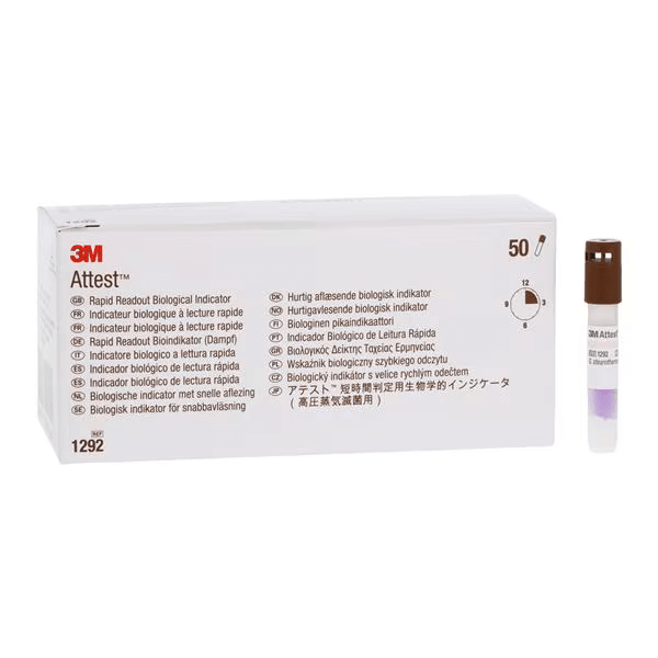 ATTEST RAPID READOUT INDICATOR FOR PRE VACCUM 1292 BOX-50