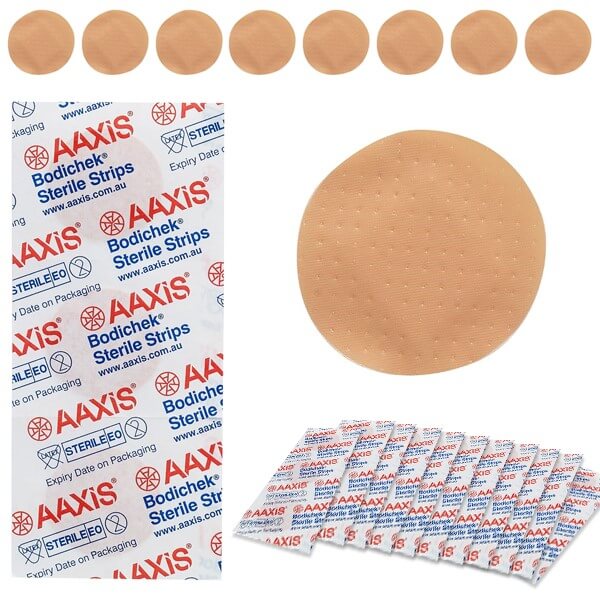 PLASTIC ADHESIVE SPOTS BANDAGE 23MM