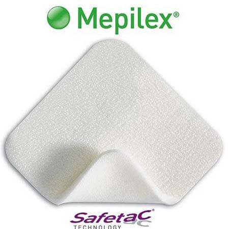 MEPILEX SILICONE FOAM DRESSING 20x20cm 294400 BX-5